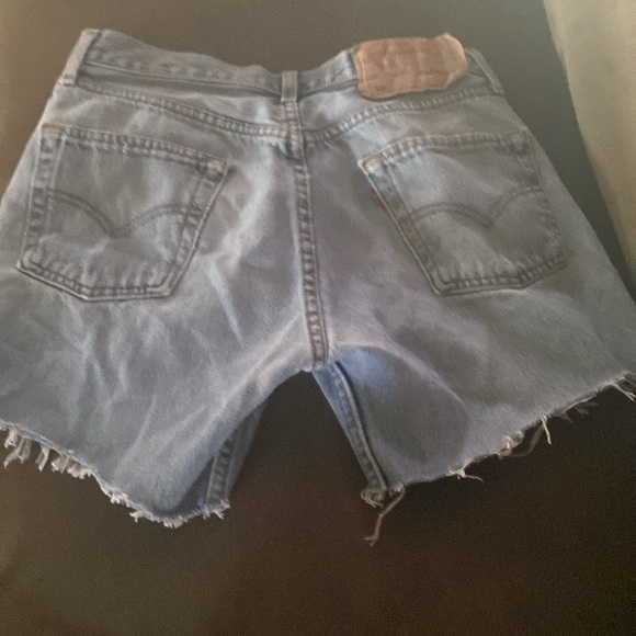 vintage Levi 501 cut offs, distressed size 30 - Picture 10 of 10